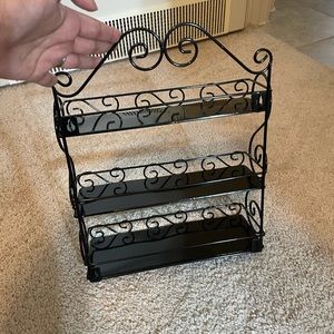 Black Nail Polish Holder